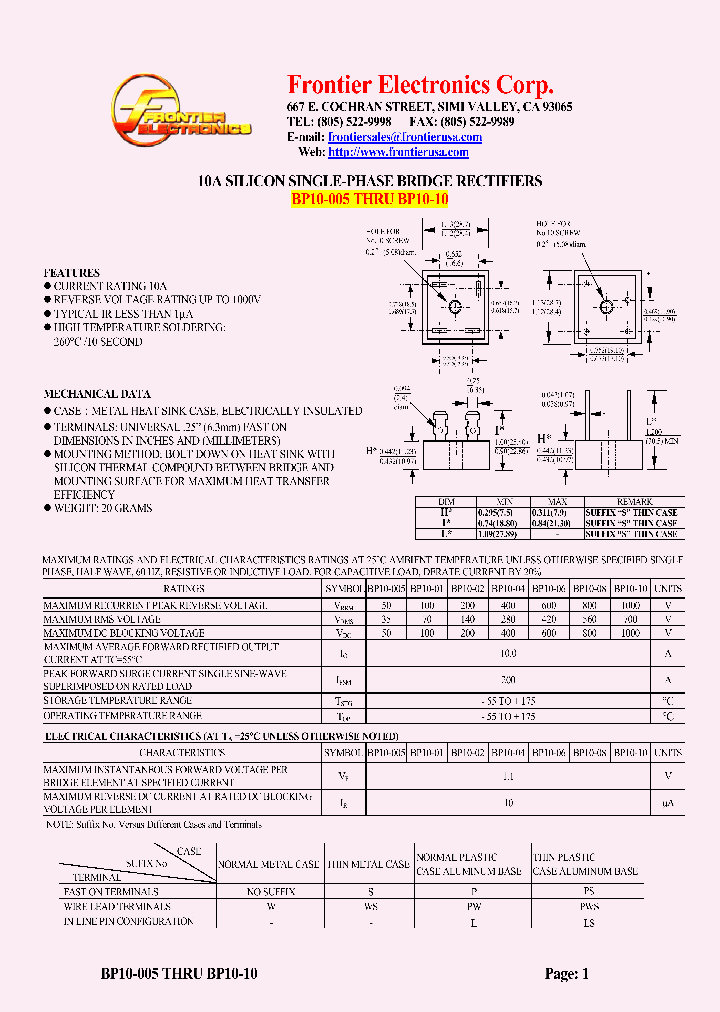 BP10-005_4588764.PDF Datasheet