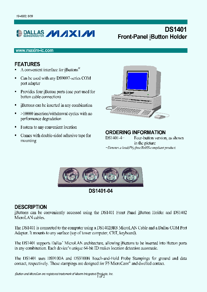 DS1401_4588828.PDF Datasheet