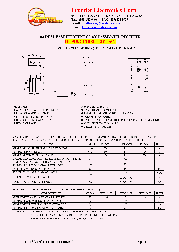 FEF80-02CT_4588993.PDF Datasheet