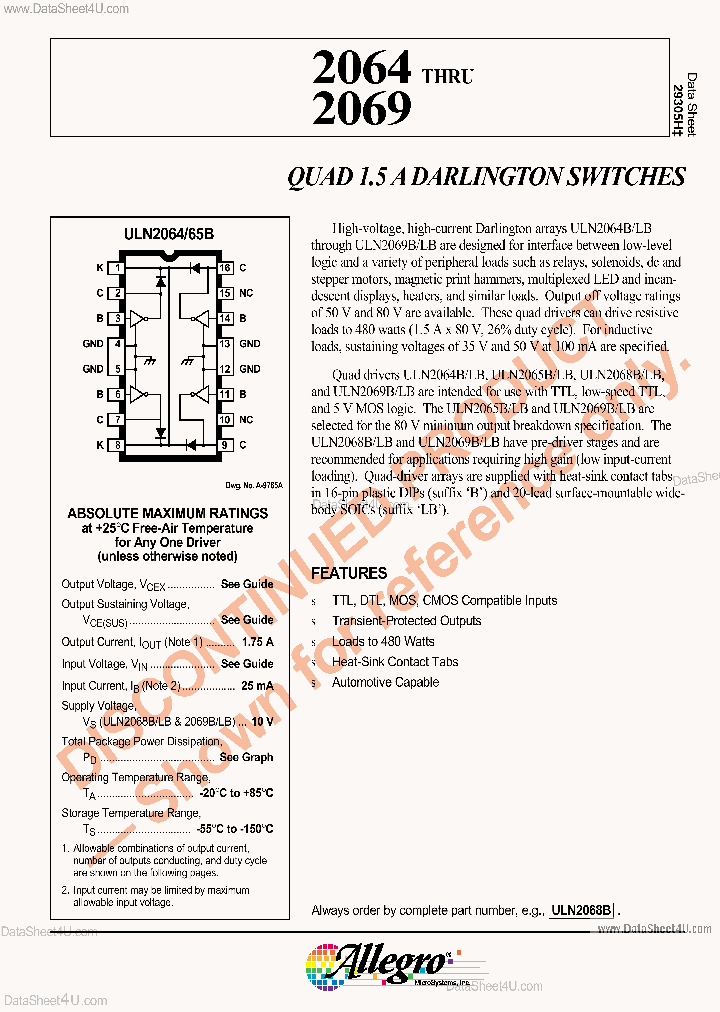 ULS2069_4589271.PDF Datasheet