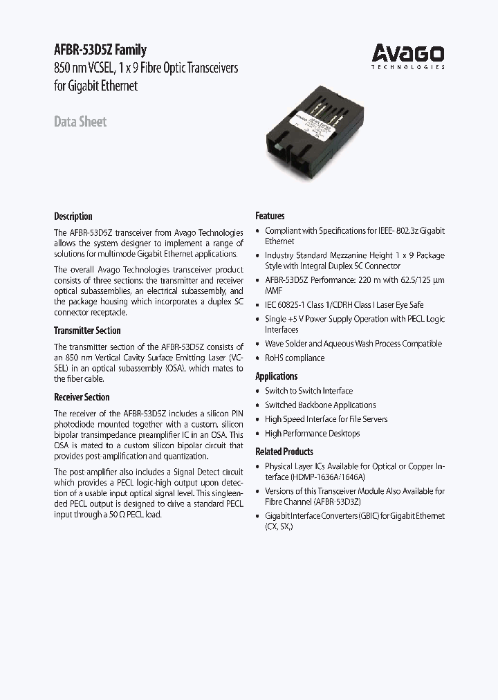 AFBR-53D5EZ_4589940.PDF Datasheet