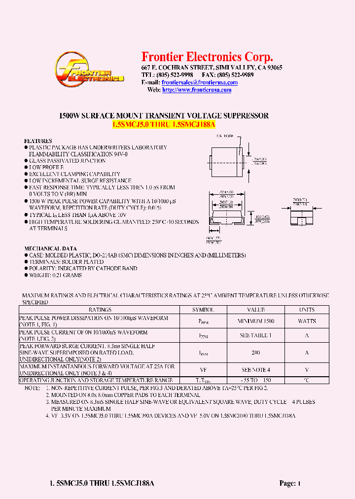 15SMCJ90_4590642.PDF Datasheet