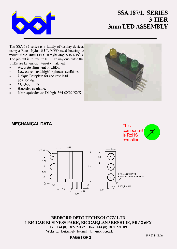 SSA187_4591151.PDF Datasheet