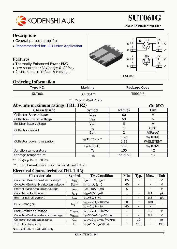 SUT061G_4590991.PDF Datasheet