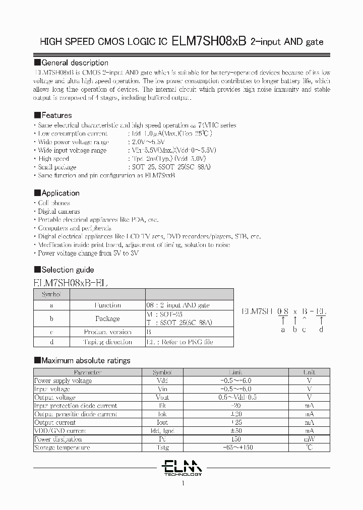 ELM7SH08XB_4591809.PDF Datasheet