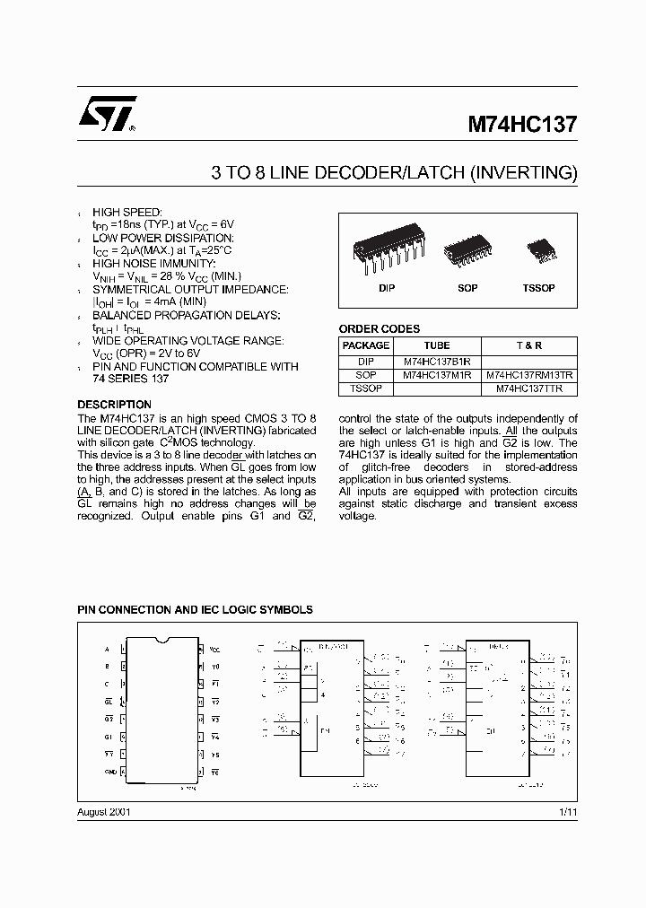 M74HC137B1R_4592254.PDF Datasheet
