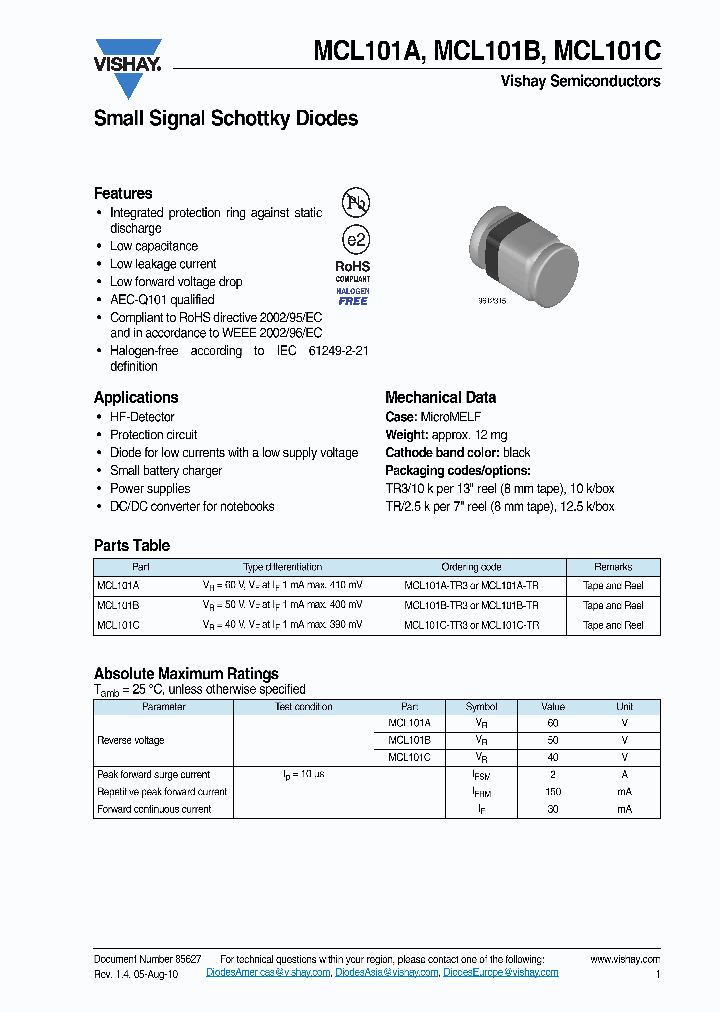 MCL101A12_4593975.PDF Datasheet