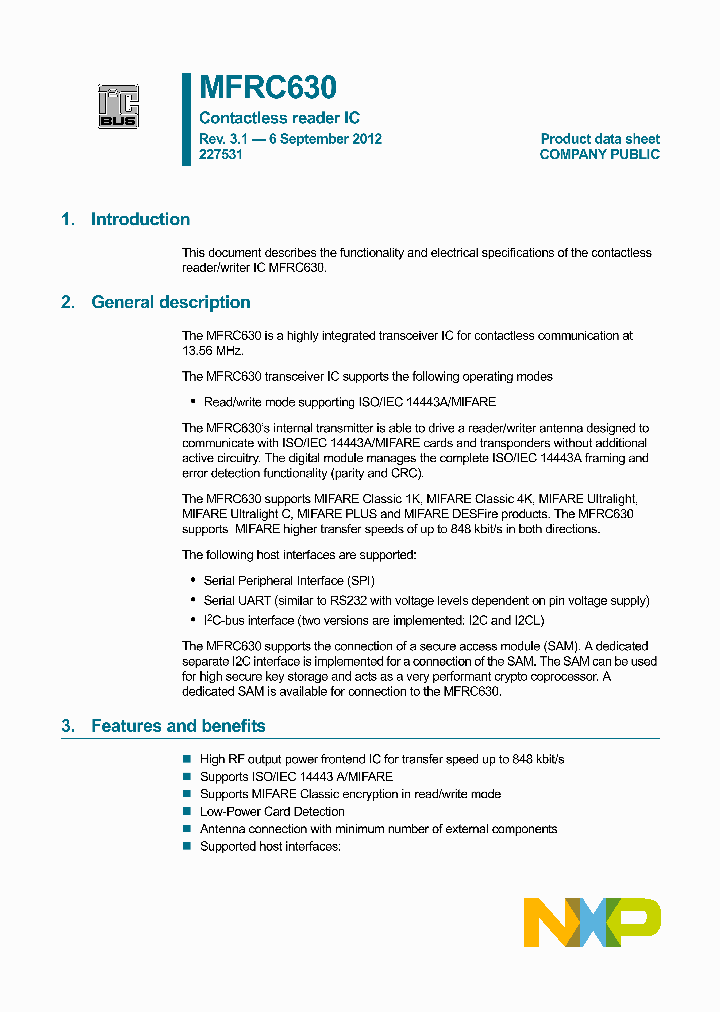 MFRC63002TRAYB_4594844.PDF Datasheet