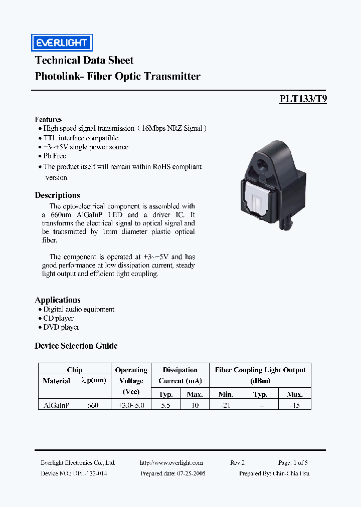 PLT133-T9_4595256.PDF Datasheet