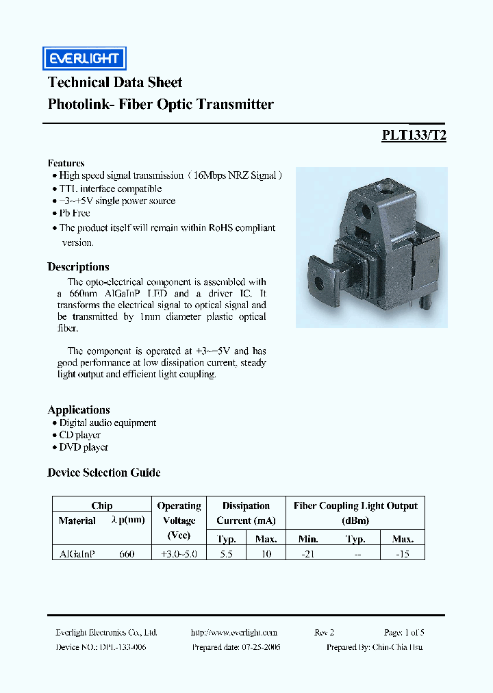 PLT133-T2_4595249.PDF Datasheet