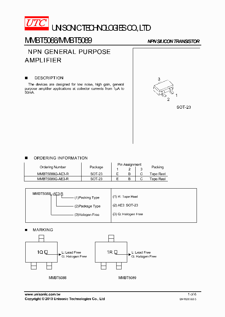 MMBT508810_4596603.PDF Datasheet