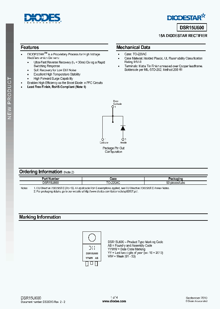 DSR15U600_4596951.PDF Datasheet