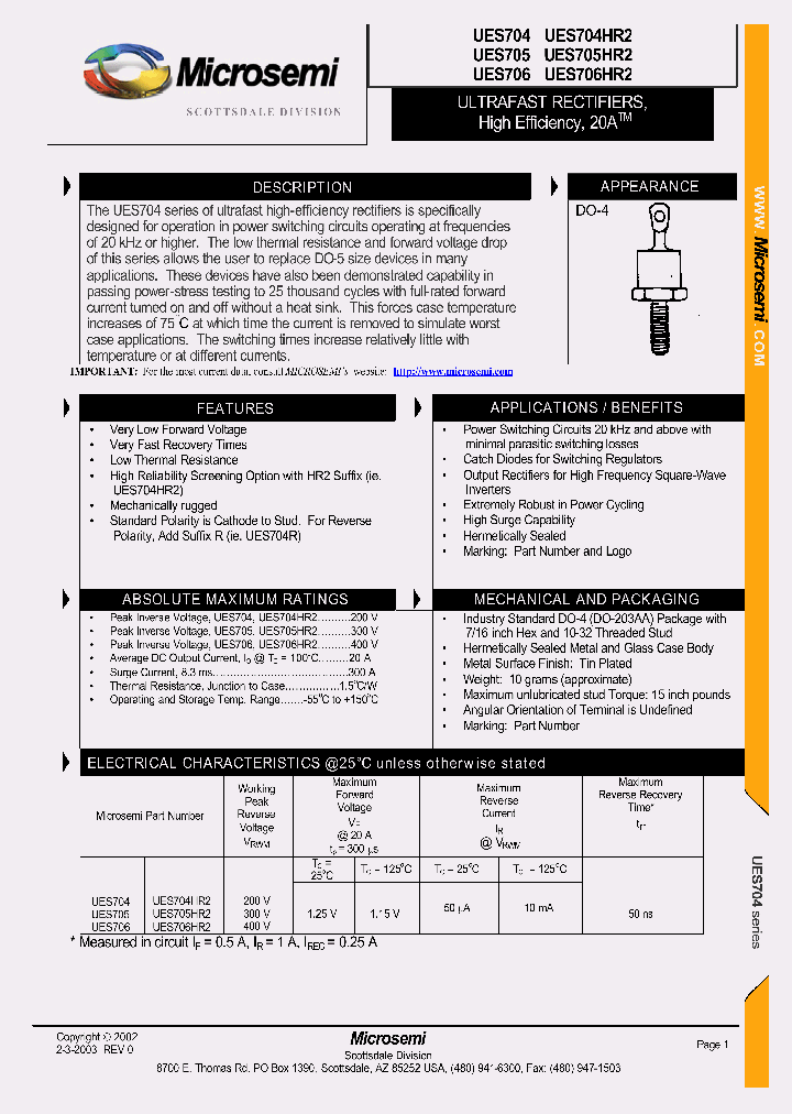 UES706HR2_4597719.PDF Datasheet