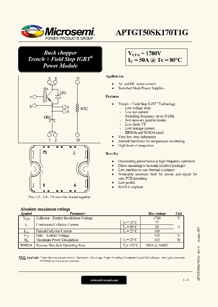 APTGT50SK170T1G_4598656.PDF Datasheet