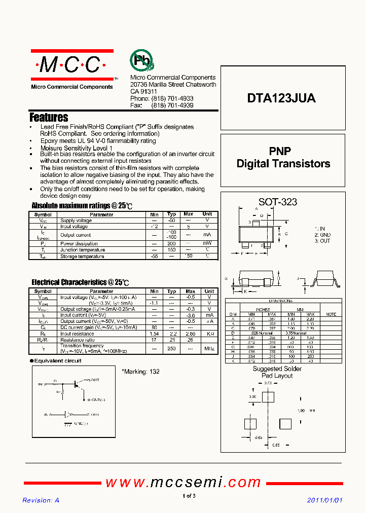 DTA123JUA11_4599001.PDF Datasheet