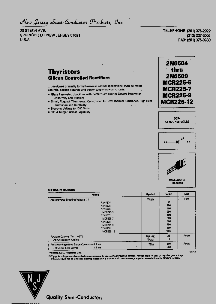 2N6504_4599066.PDF Datasheet