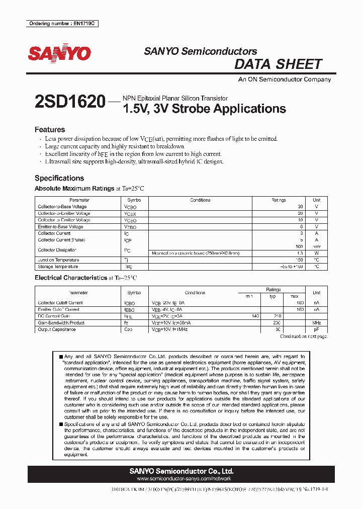 2SD1620_4599469.PDF Datasheet