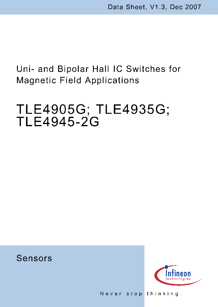 TLE4905G07_4599895.PDF Datasheet