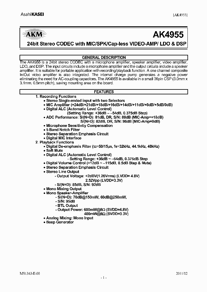 AK4955_4600935.PDF Datasheet