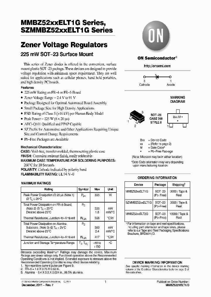 SZMMBZ52XXELT1G_4600980.PDF Datasheet