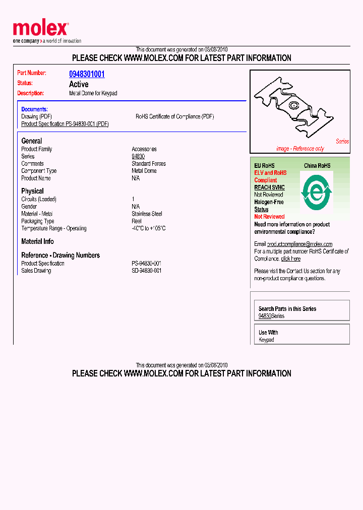 94830-1001_4602467.PDF Datasheet
