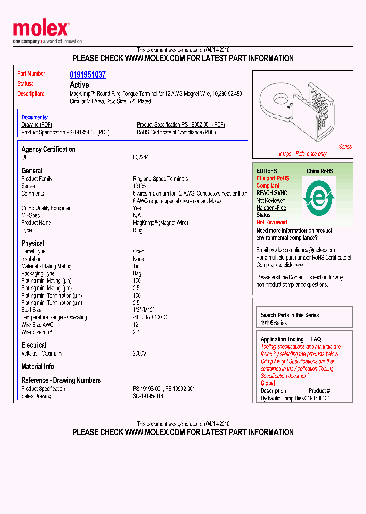 0191951037_4603194.PDF Datasheet