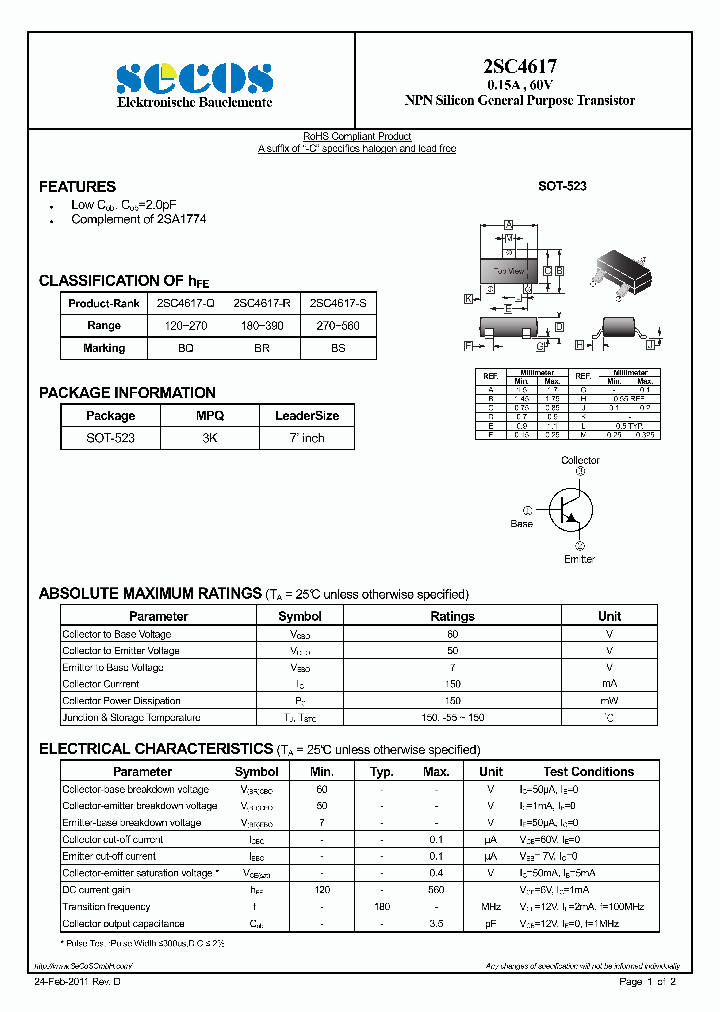 2SC4617_4602898.PDF Datasheet