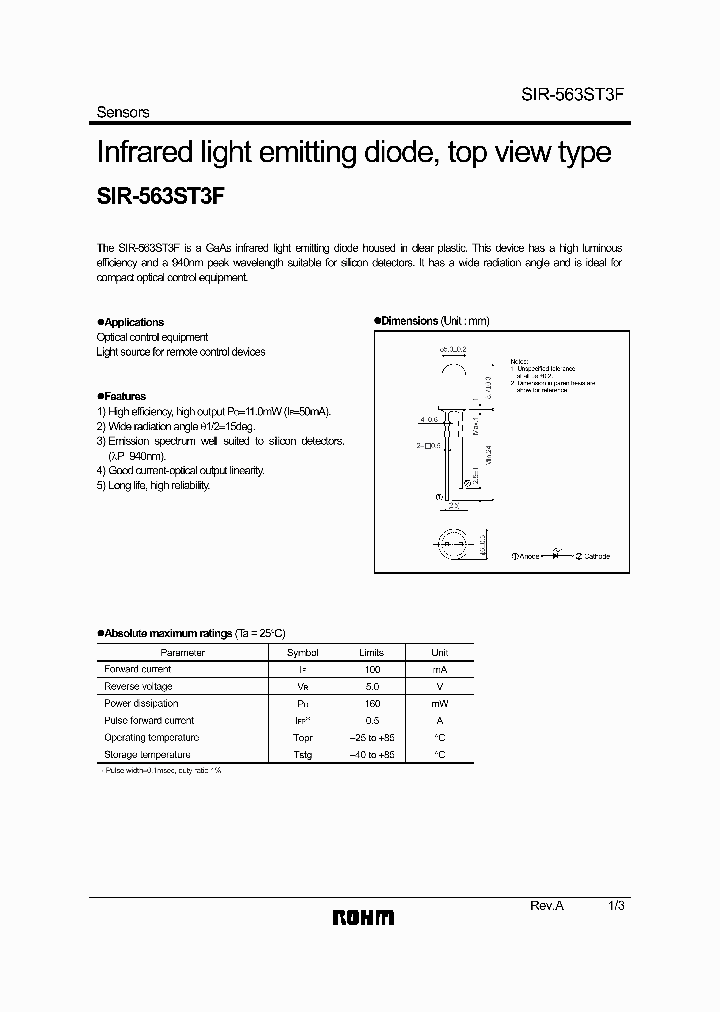 SIR-563ST3F07_4603599.PDF Datasheet