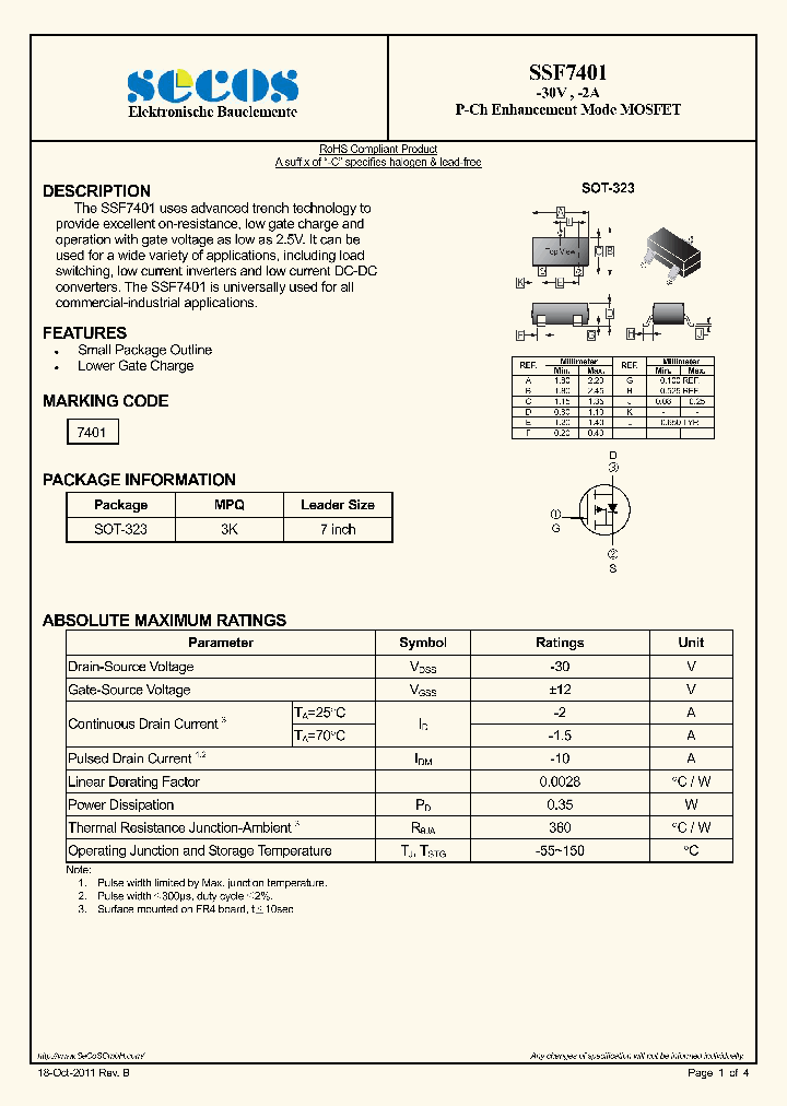 SSF7401_4603493.PDF Datasheet