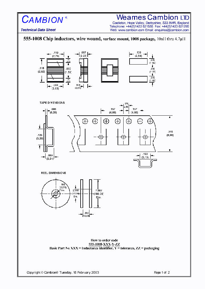 555-1008_4603853.PDF Datasheet