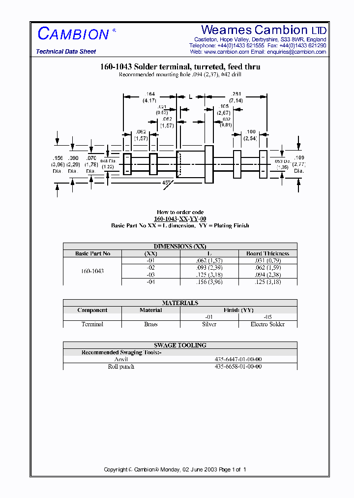 160-1043_4604309.PDF Datasheet
