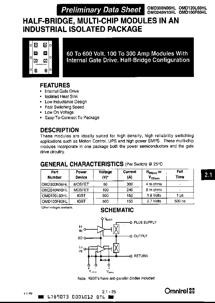OMD100F60HL_4604834.PDF Datasheet