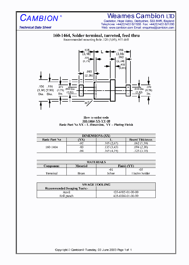 160-1464_4604319.PDF Datasheet