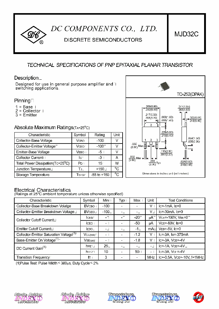 MJD32C_4604677.PDF Datasheet