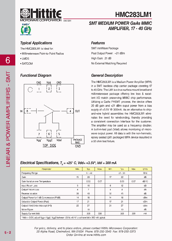 HMC283LM101_4605861.PDF Datasheet