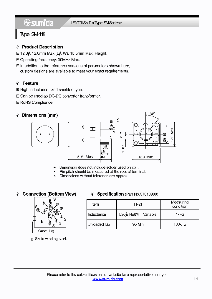 SM-118_4605890.PDF Datasheet