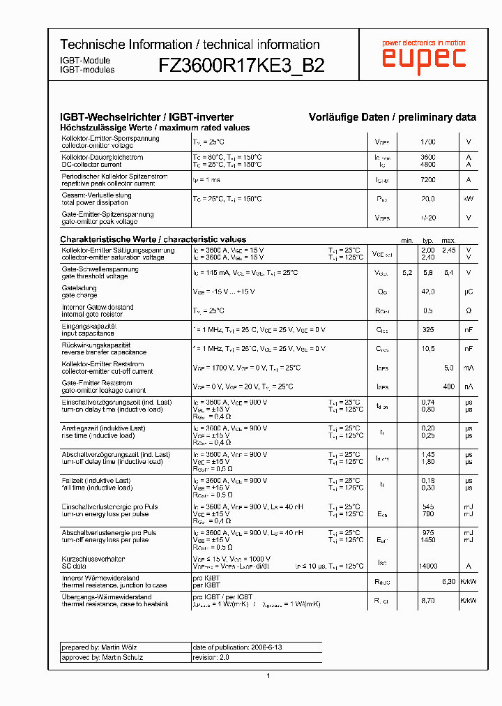 FZ3600R17KE3B2_4606072.PDF Datasheet