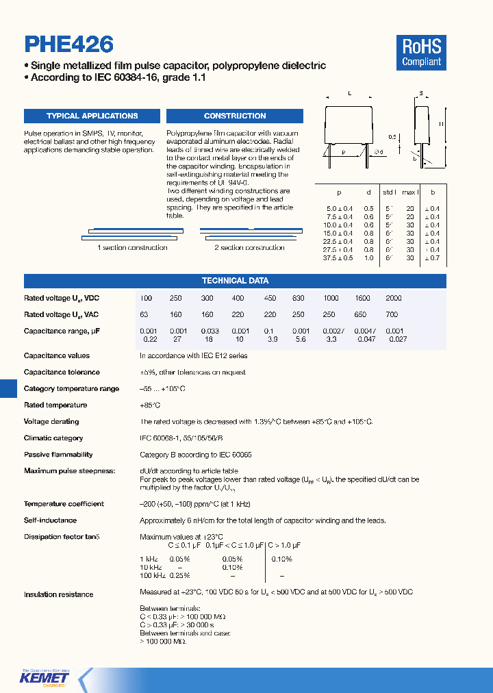 PHE426HR7470JR06L2_4606168.PDF Datasheet