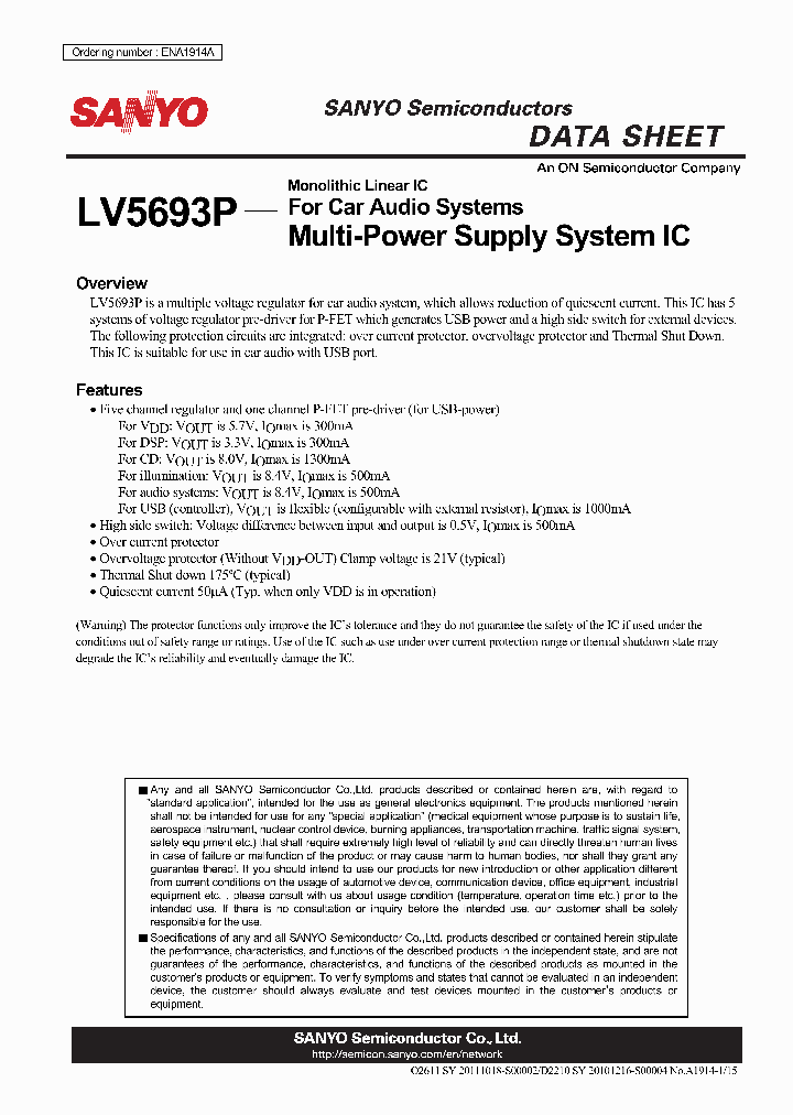 LV5693P_4606825.PDF Datasheet