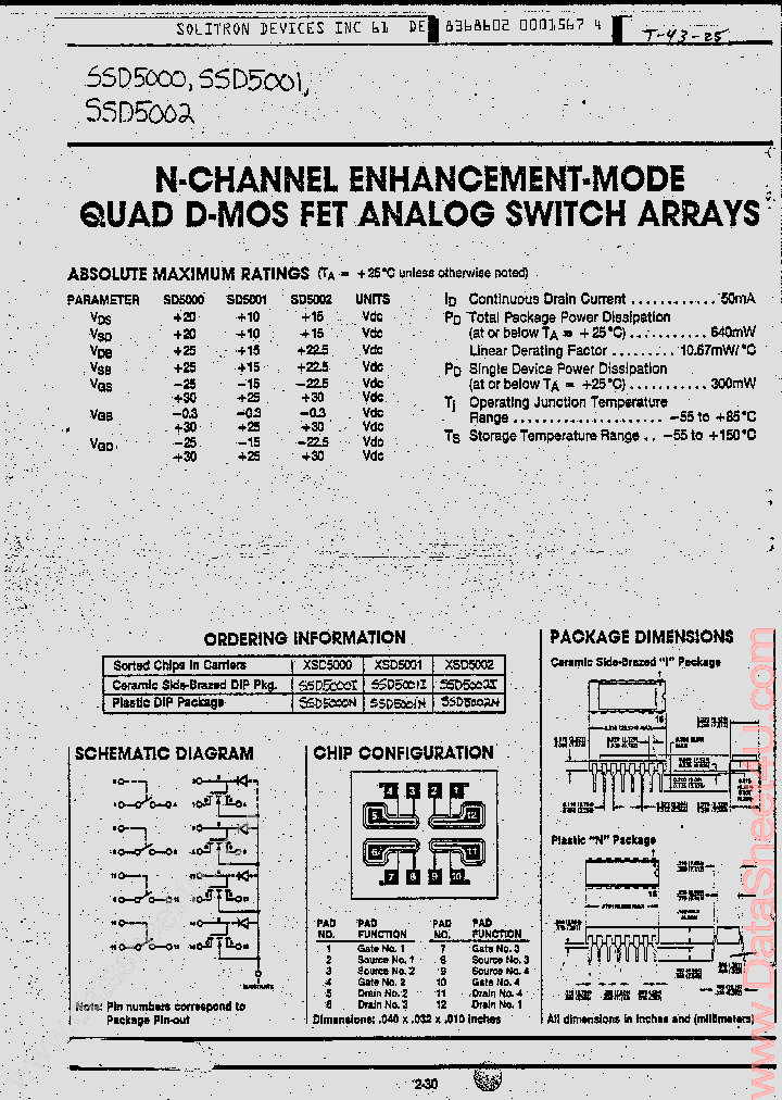 SSD5000_4607345.PDF Datasheet