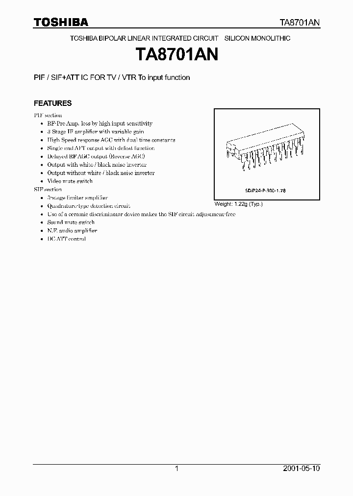 TA8701AN_4607625.PDF Datasheet