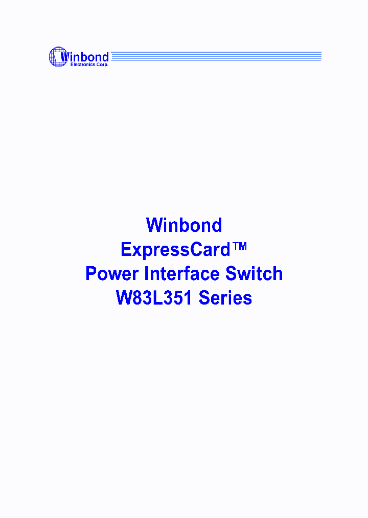 W83L351_4608847.PDF Datasheet