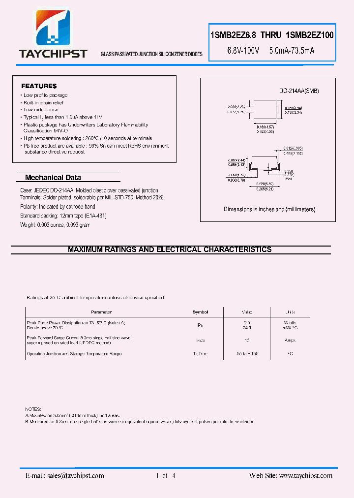 1SMB2EZ75_4608995.PDF Datasheet