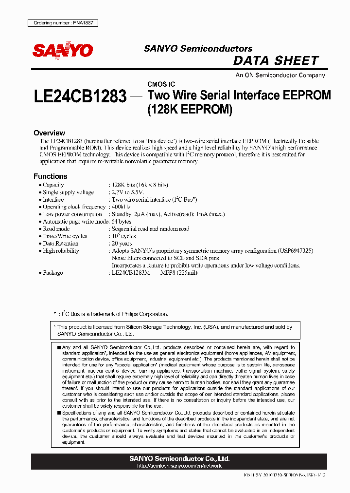 LE24CB1283_4609567.PDF Datasheet