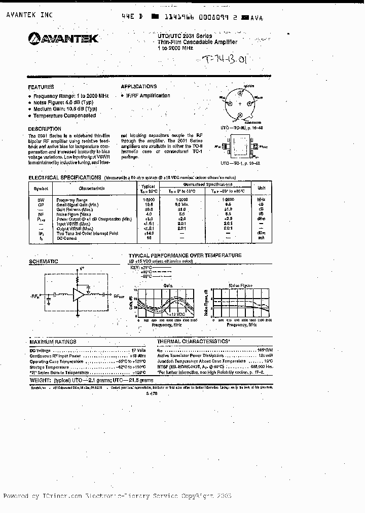 UTO2031_4610274.PDF Datasheet