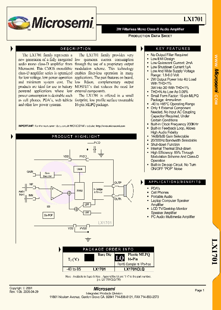 LX170105_4610181.PDF Datasheet