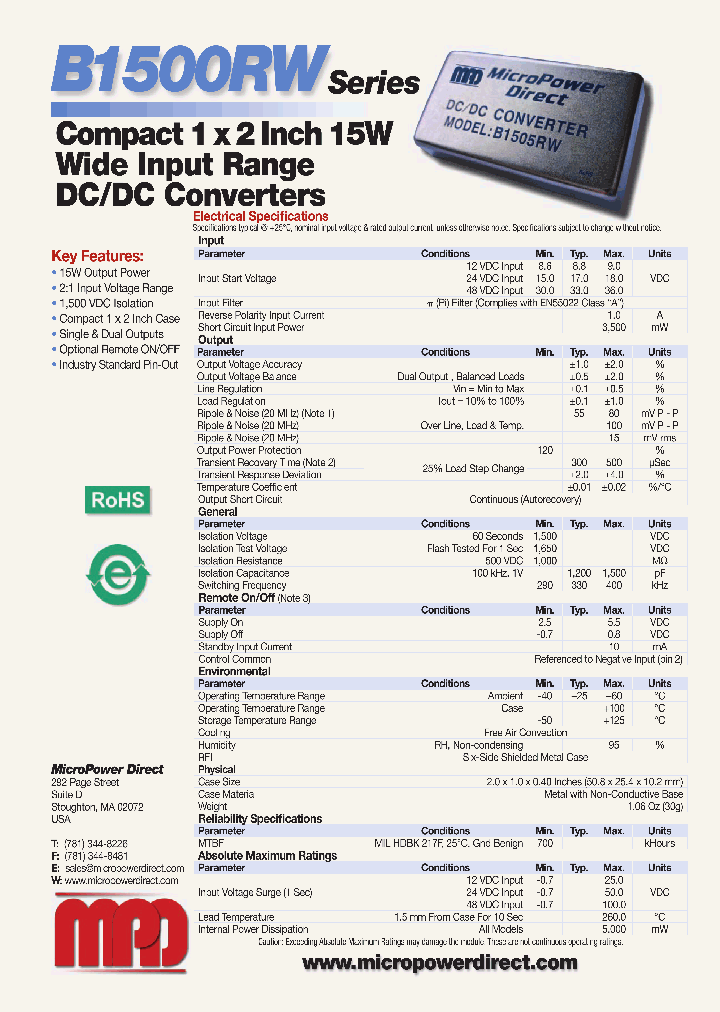 B1522RW_4610676.PDF Datasheet
