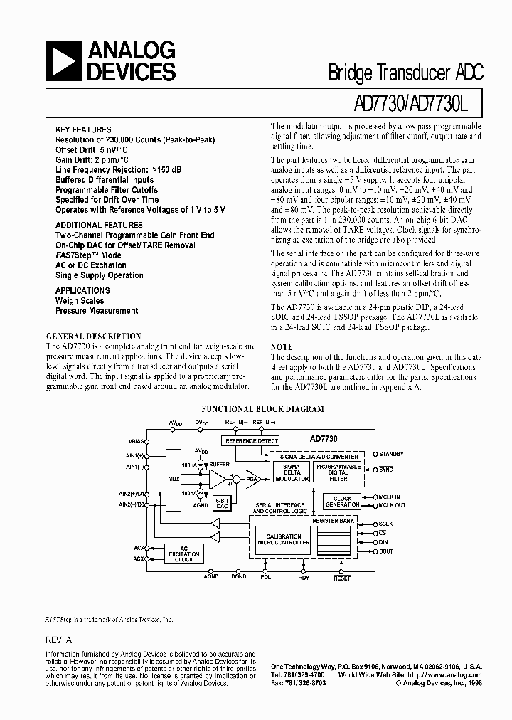 AD7730LBR-REEL7_4610868.PDF Datasheet