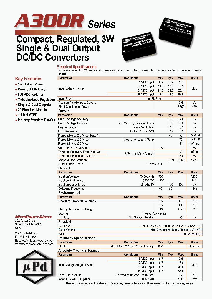 A300R_4611457.PDF Datasheet