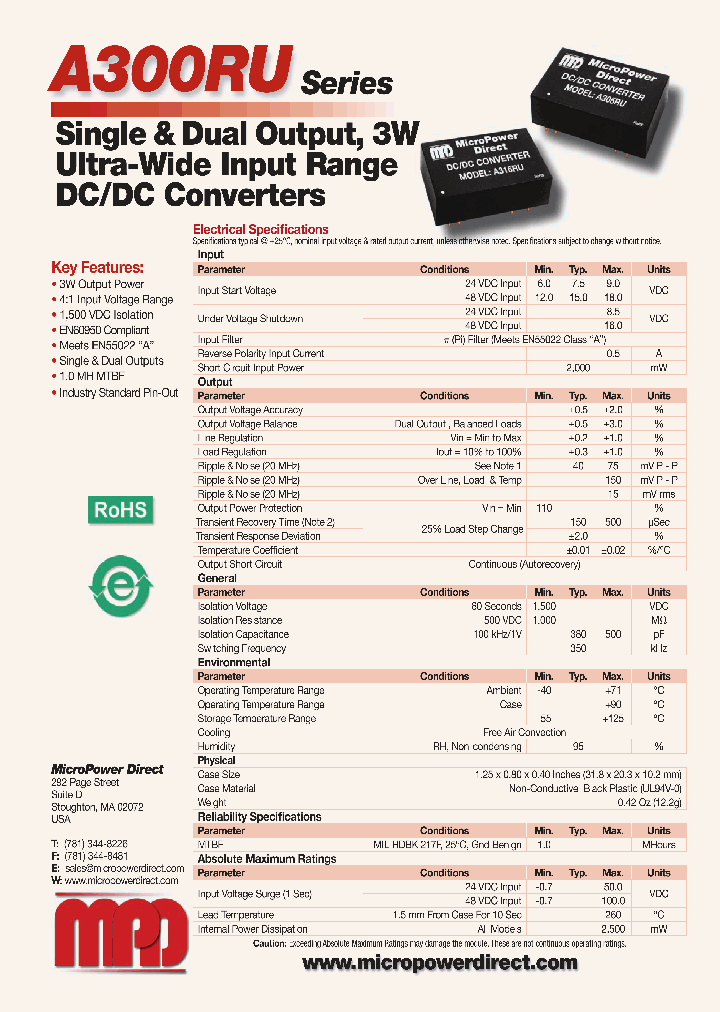 A300RU_4611459.PDF Datasheet